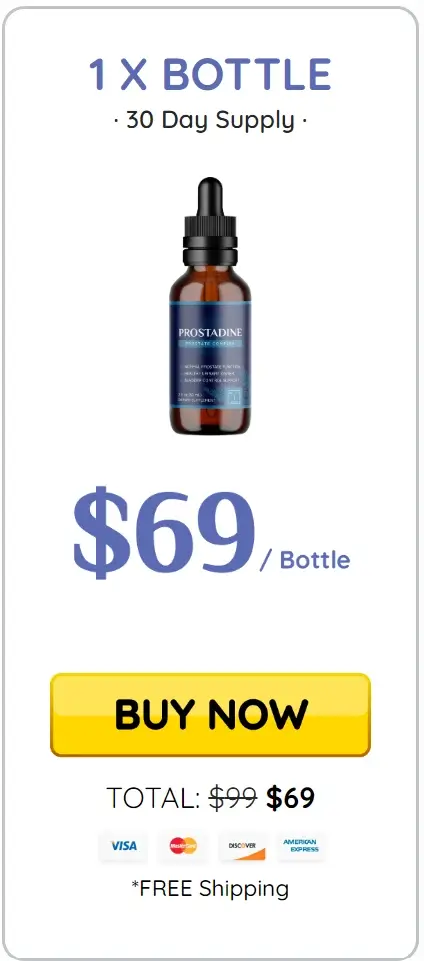 Prostadine pricing 1 bottle